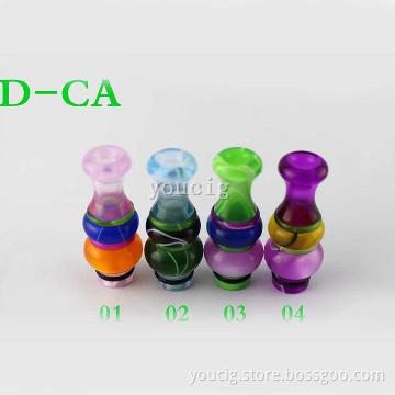 100% no leakage no burn taste ego e cigarette D-CA  drip tip
